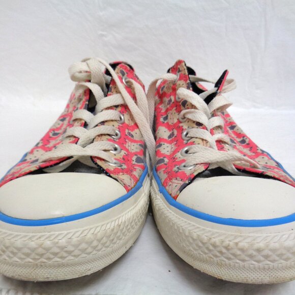 CONVERSE All Star Women's Size 12 Sheep Lamb Print Sneaker Pink White - Picture 9 of 11